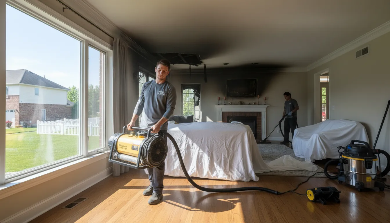 Trusted Smoke Damage Cleanup for Belleville Homes & Businesses